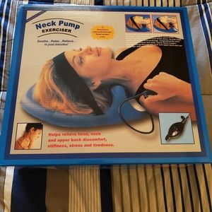 Neck pump exerciser